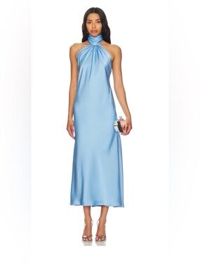 Katie May Marley drees in french blue